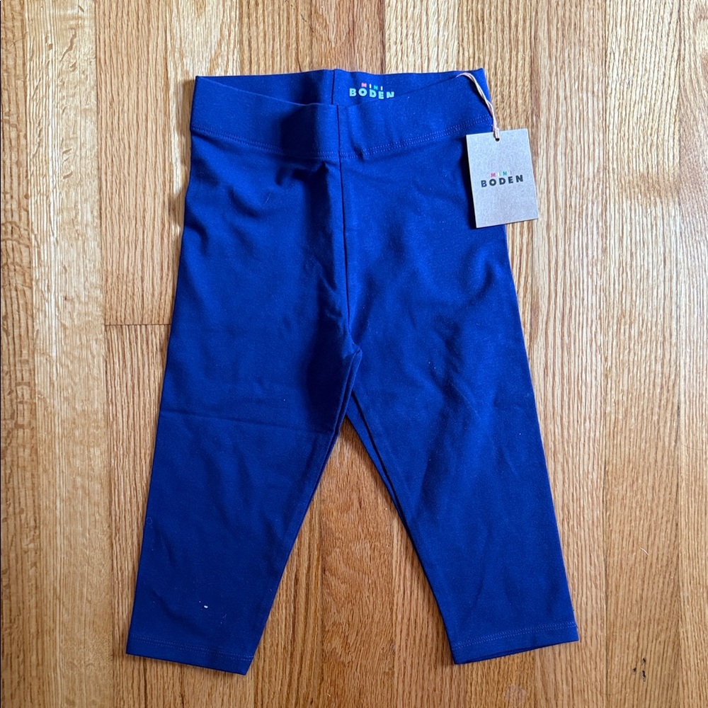 Boden Kids Navy Blue Capri Leggings